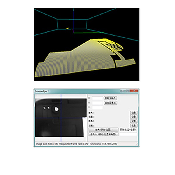 Laser processing with sparks