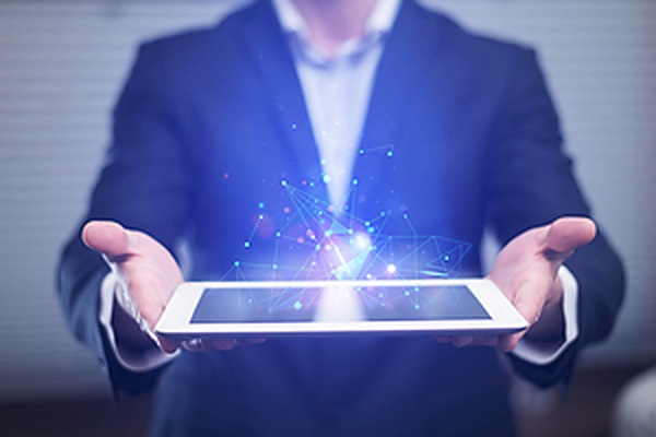 Digital laser solution on tablet